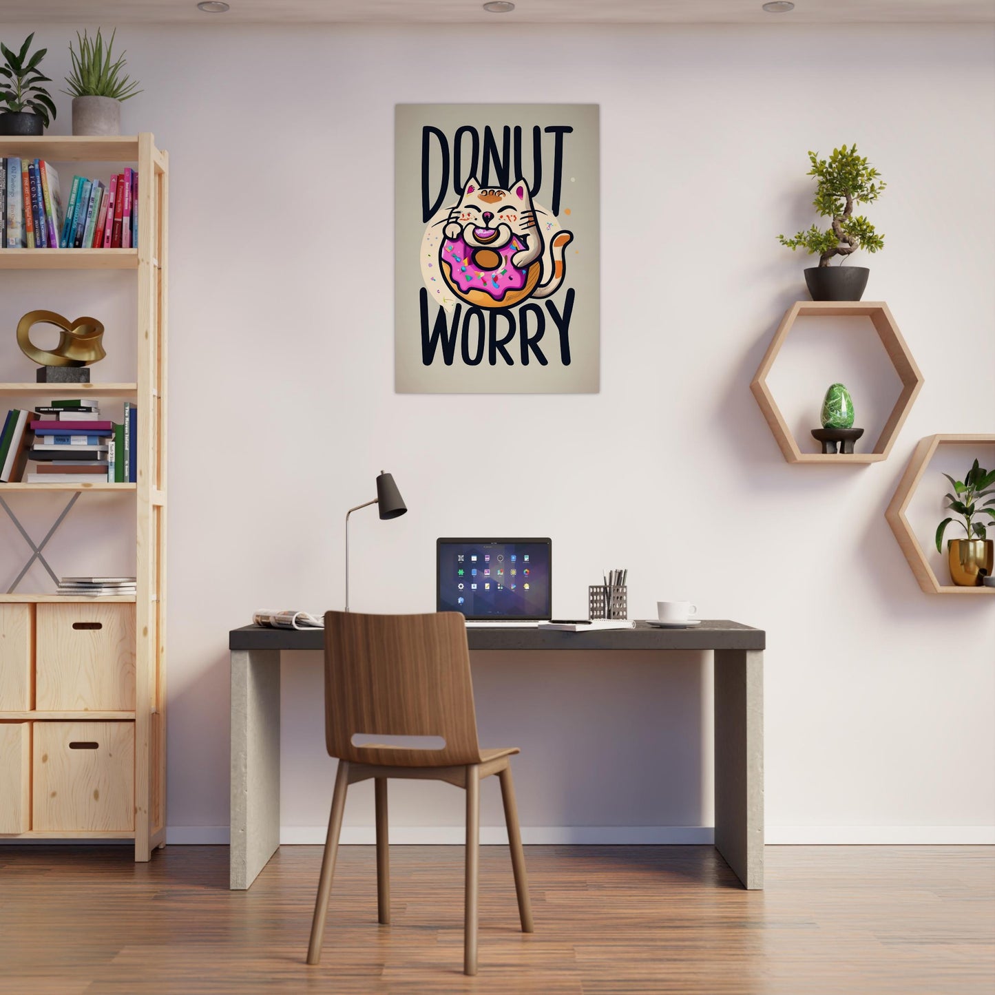 Donut Worry 2 Premium Matte Paper Poster