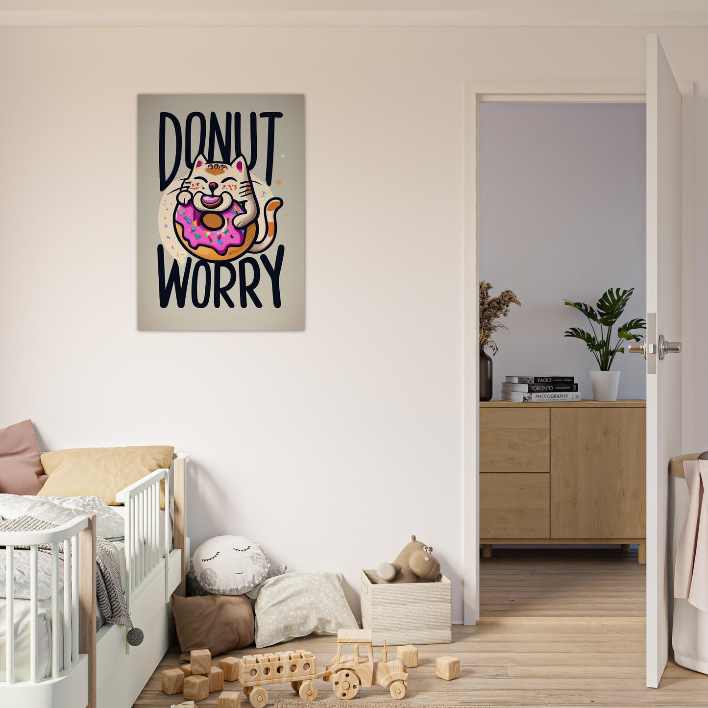 Donut Worry 2 Premium Matte Paper Poster