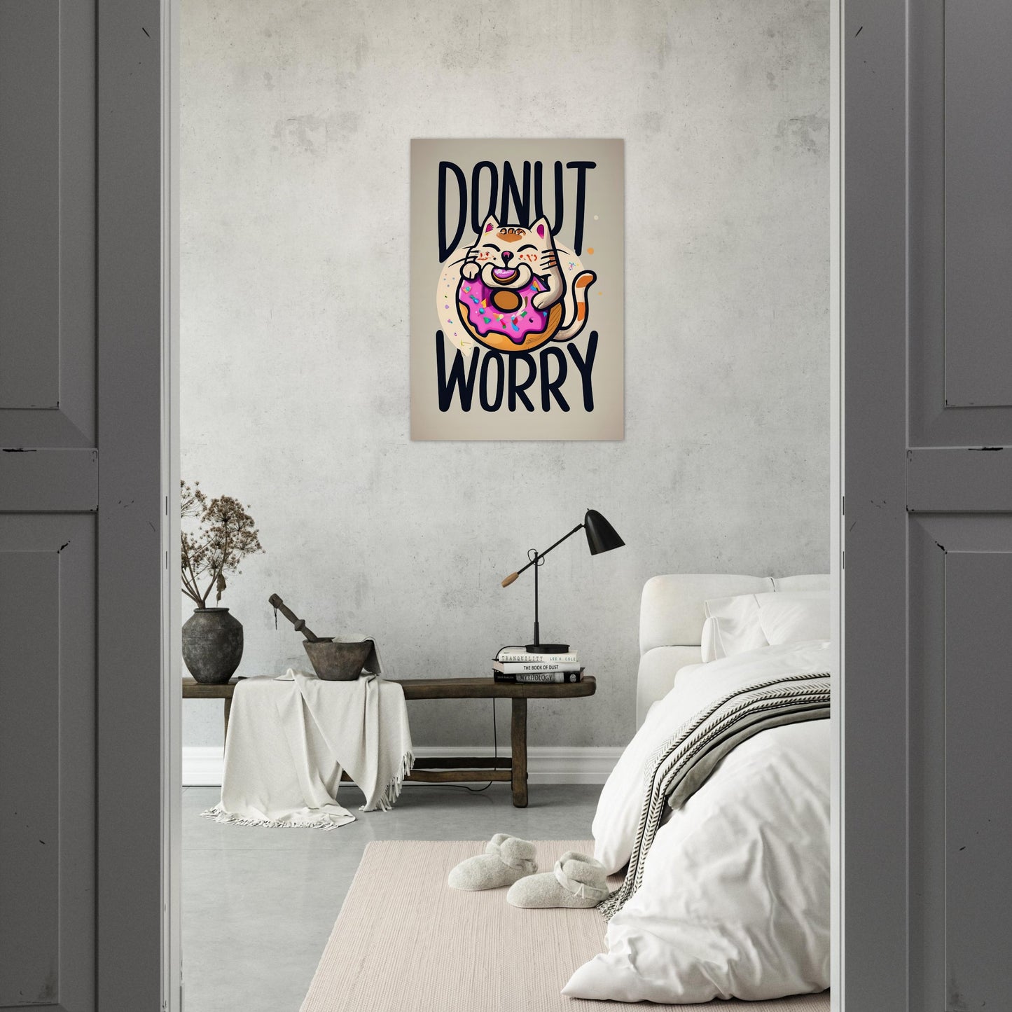 Donut Worry 2 Premium Matte Paper Poster