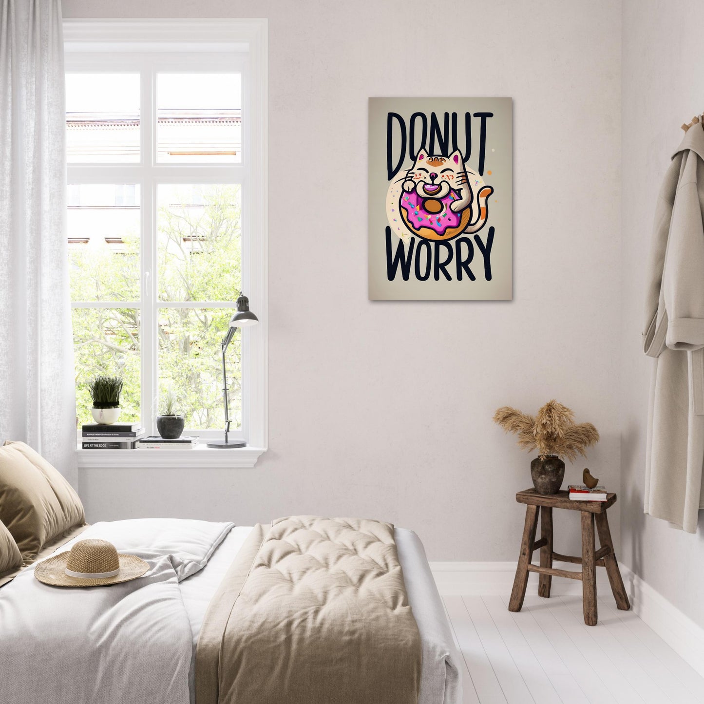 Donut Worry 2 Premium Matte Paper Poster