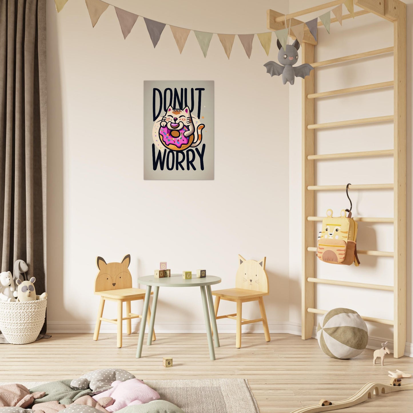 Donut Worry 2 Premium Matte Paper Poster